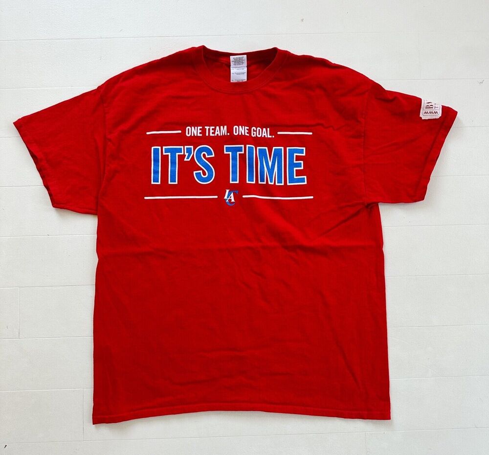 GIldan Los Angeles Clippers It's Time Playoff T-Shirt XL